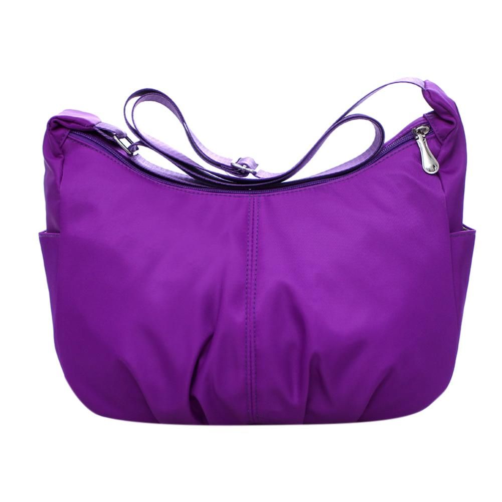 Jocestyle Waterproof Nylon Women Sling Crossbody Bag Casual Hobos Shoulder Handbag