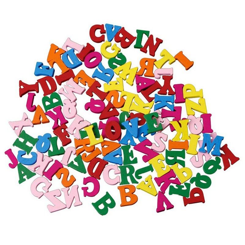 Colorful Home Decoration Wood Wooden Letter Alphabet Word Free