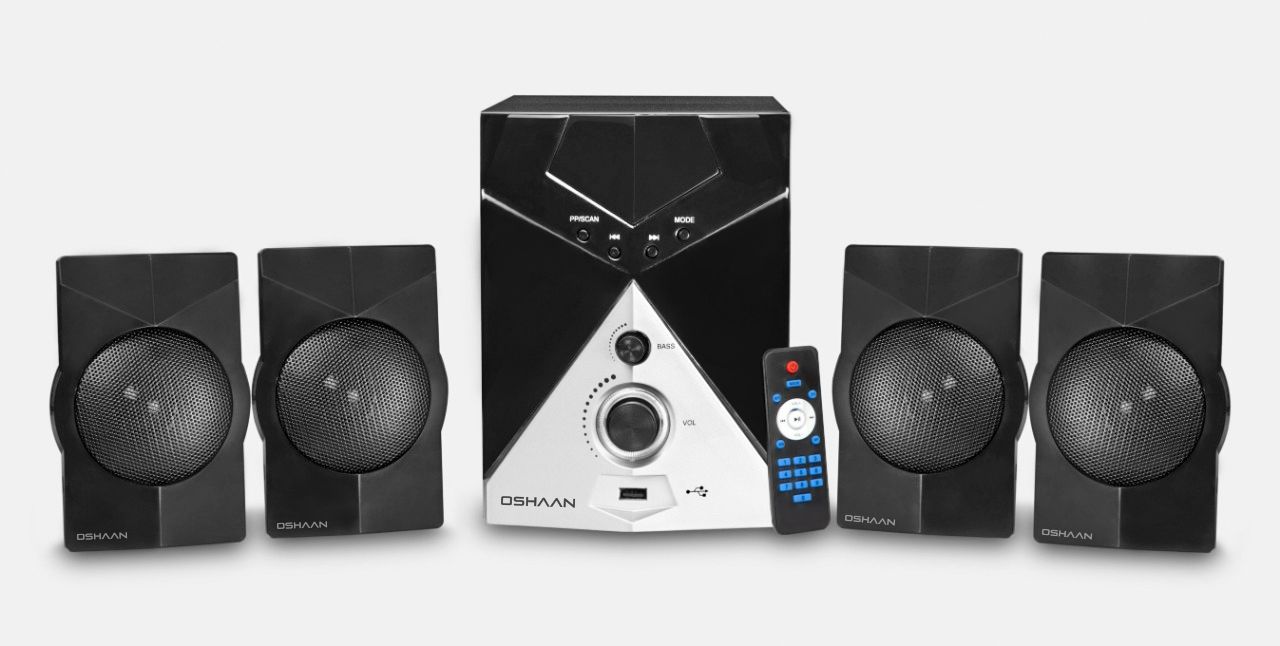Buy Oshaan CMPM17_4.1BT Bluetooth 4.1 Channel Multimedia Home Theater