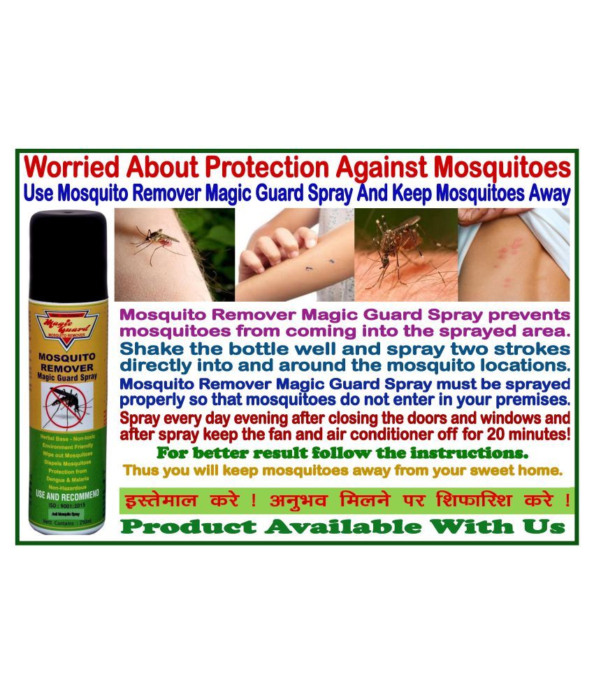 Magic Guard Mosquito Repelling Magic Guard Spray Mosquito Repellent