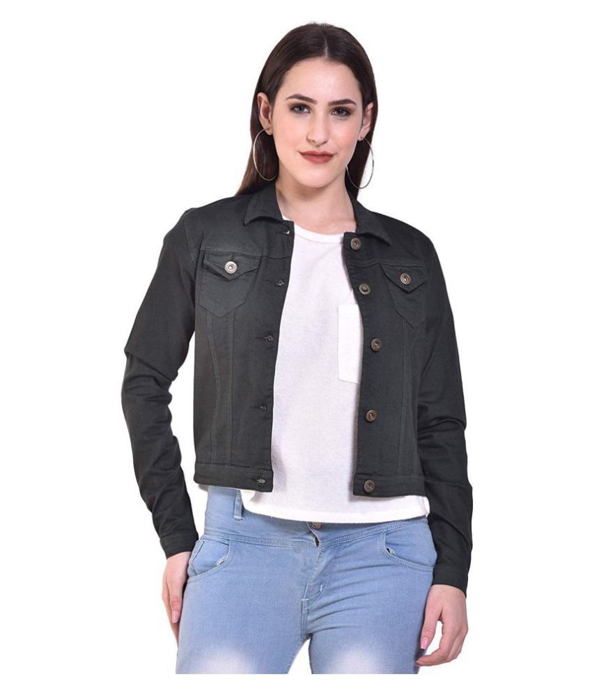 Buy STC Cotton Blend Black Ethnic Jacket Online at Best Prices in India ...