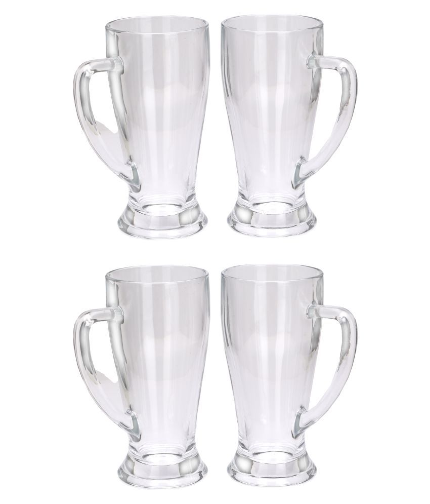     			Somil Beer Mug Glasses Set,  250 ML - (Pack Of 4)