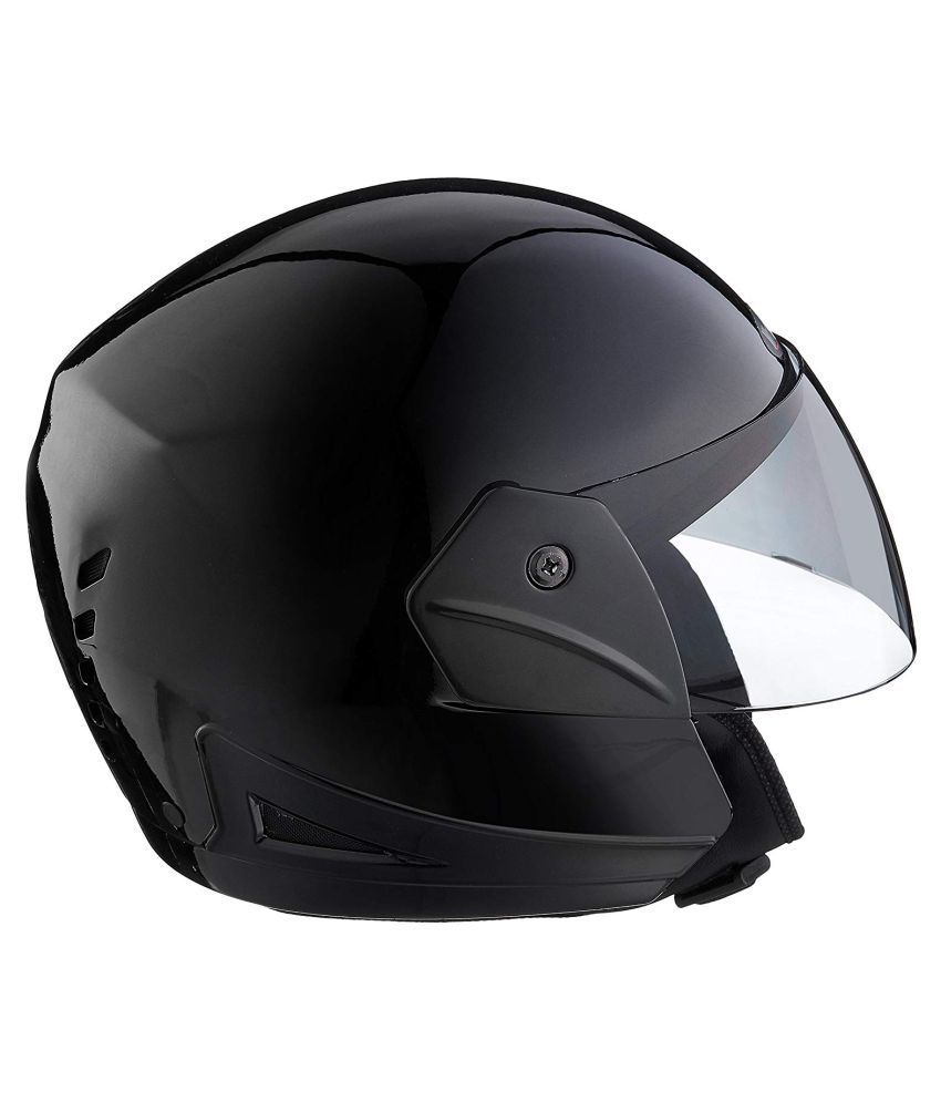 RSN RSN WRANGLER RUSH - Open Face Helmet Black L: Buy RSN RSN WRANGLER ...