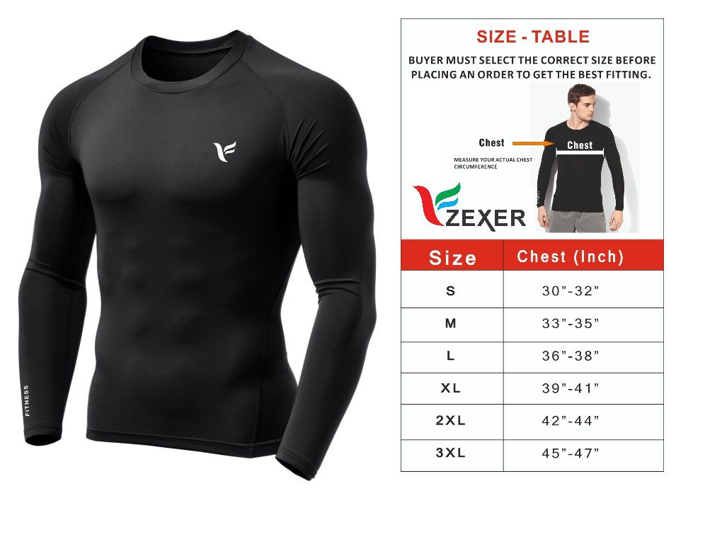 Zexer Unisex 100% Polyester Compression T-Shirt Gym and Sports Wear T-Shirt for Men | Body fit Skinny T Shirt for Gyming and Sports - Buy Zexer Unisex 100% Polyester T-Shirt Gym