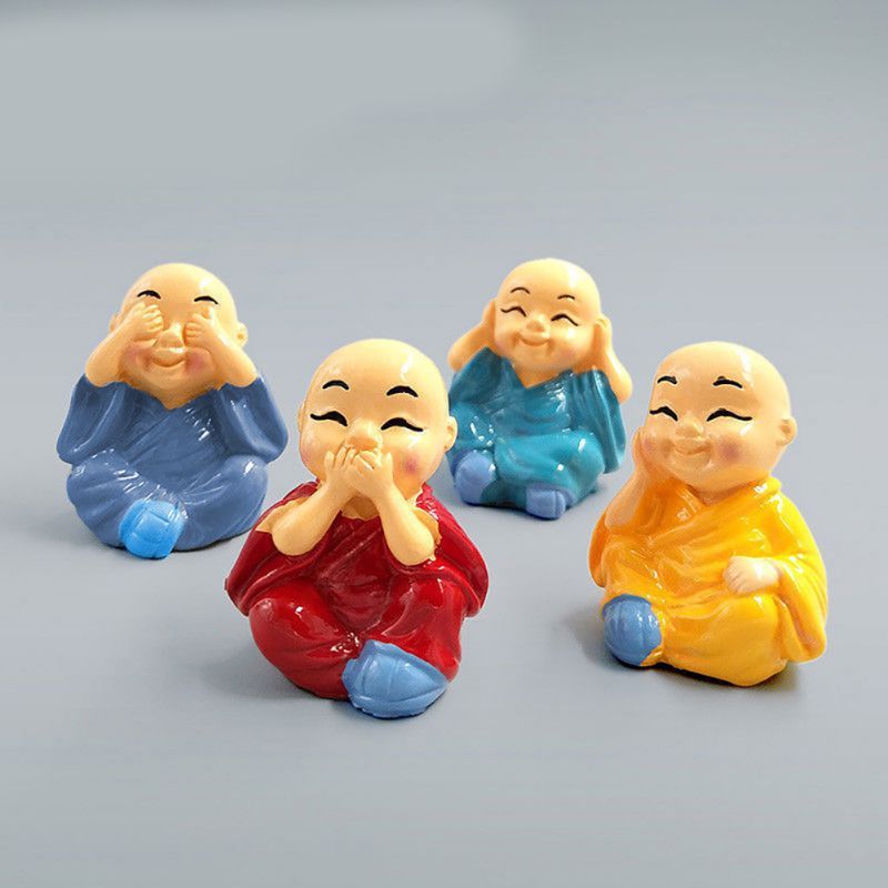 kung fu monk figurines