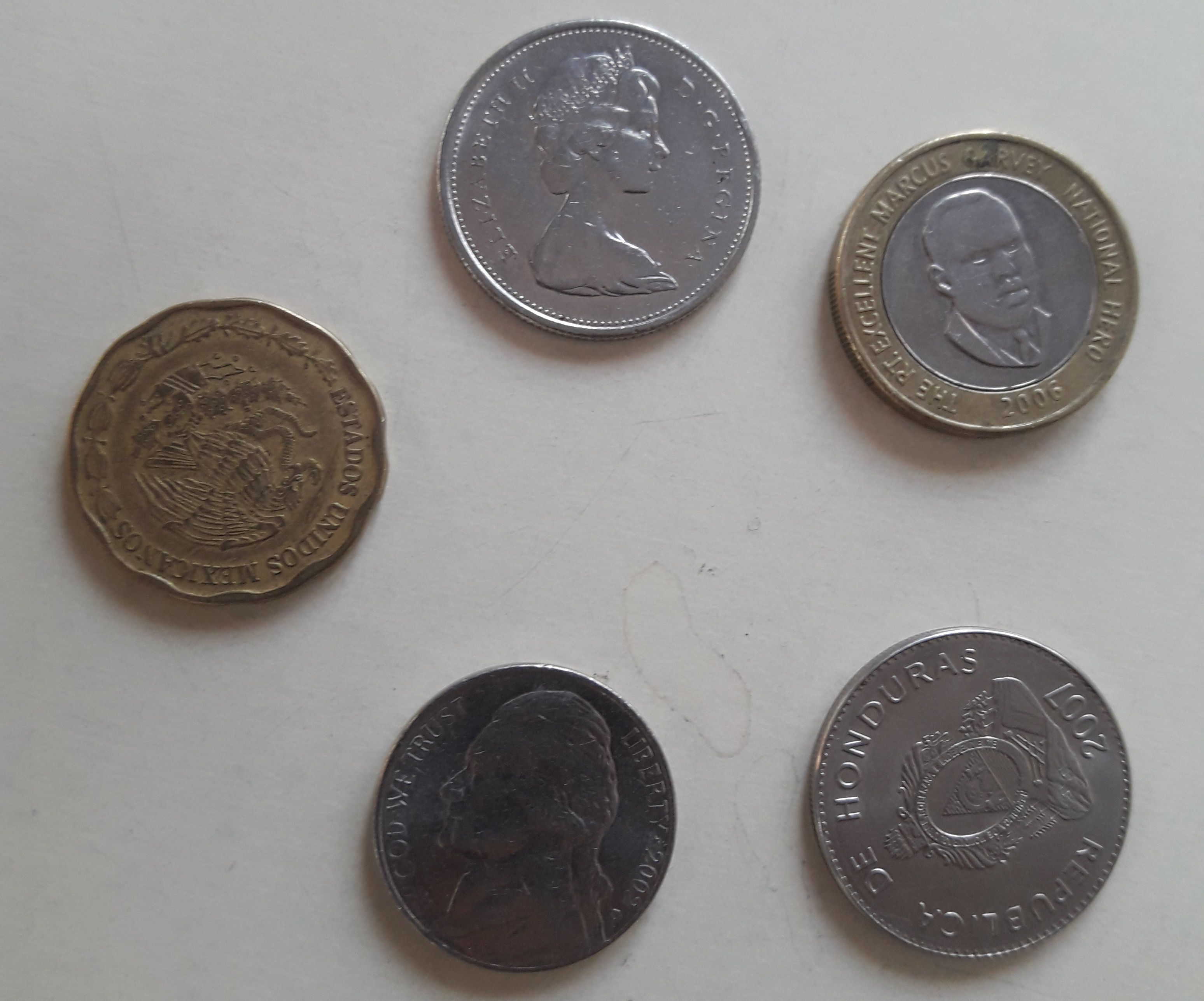 50 Cent Coin Mexico