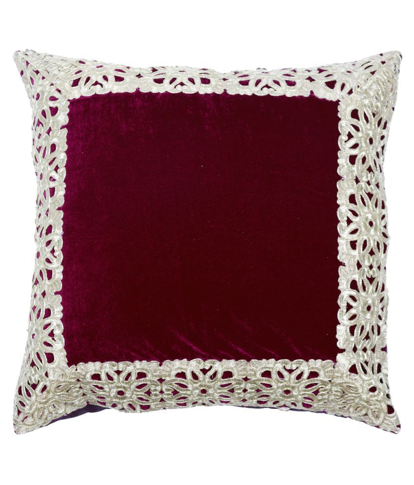 Pardaonline Single Velvet Cushion Covers 60x60 Cm 24 X 24 Buy Online At Best Price Snapdeal