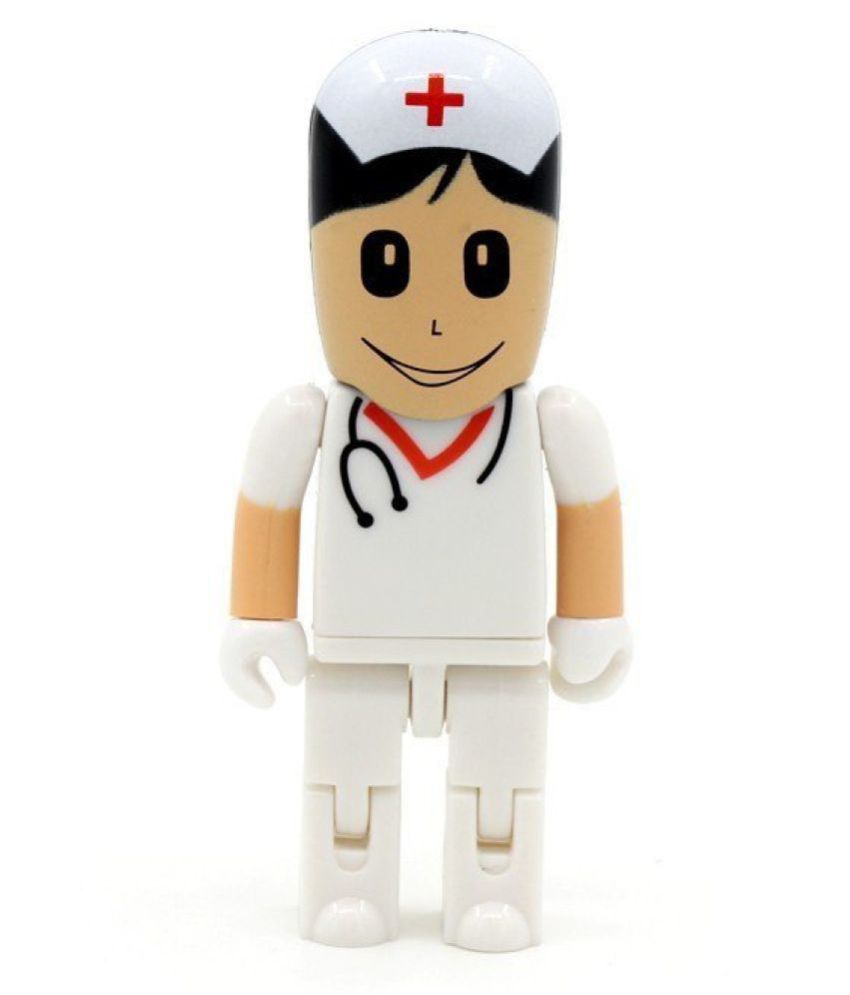     			Pankreeti PKT695 Doctor Nurse 8GB USB 2.0 Fancy Pendrive Pack of 1