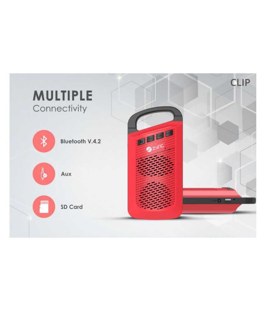 clip bluetooth speaker