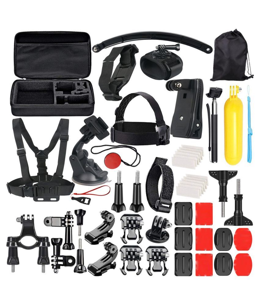 Accessory 49 In 1 Kit For Gopro Hero 7 6 5 4 3 3 2 1 Hero Session 5 Sj4000 5000 Price In India Buy Accessory 49 In 1 Kit For Gopro Hero 7 6 5 4 3 3 2 1 Hero Session 5 Sj4000 5000 Online At Snapdeal