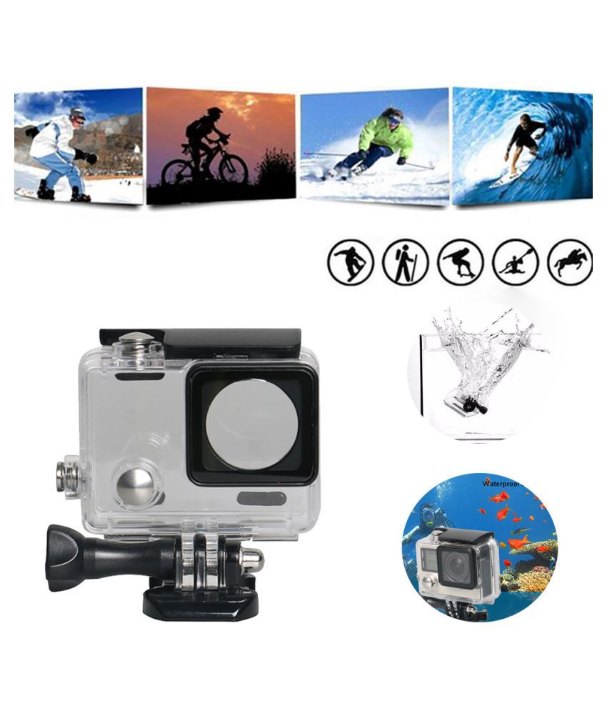 For Gopro Hero 4 Housing Case Waterproof Diving Protective Cover Underwater Price In India Buy For Gopro Hero 4 Housing Case Waterproof Diving Protective Cover Underwater Online On Snapdeal