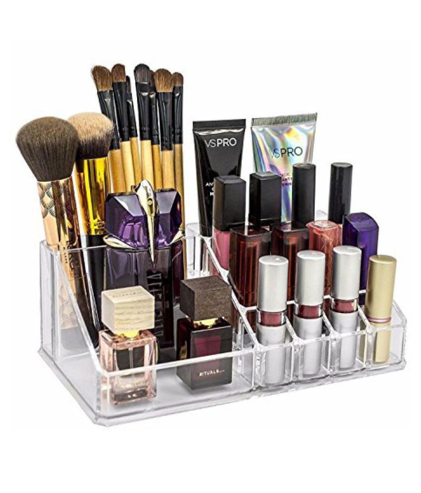 Everbuy Cosmetic Organizer 16 Compartment Cosmetic Makeup Jewellery