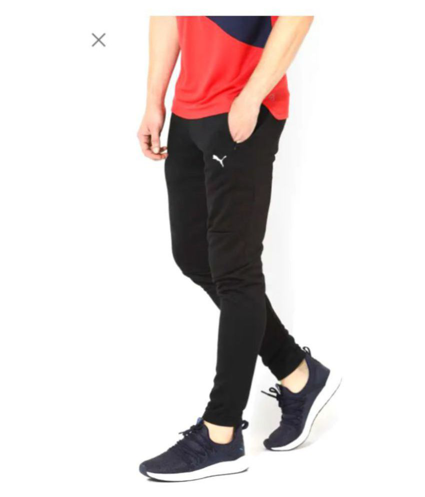puma men's polyester track pants