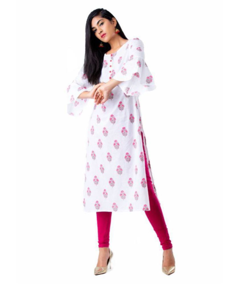 Voonik cotton kurtis cheap