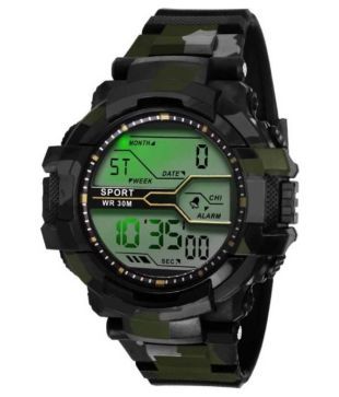 large print digital watch