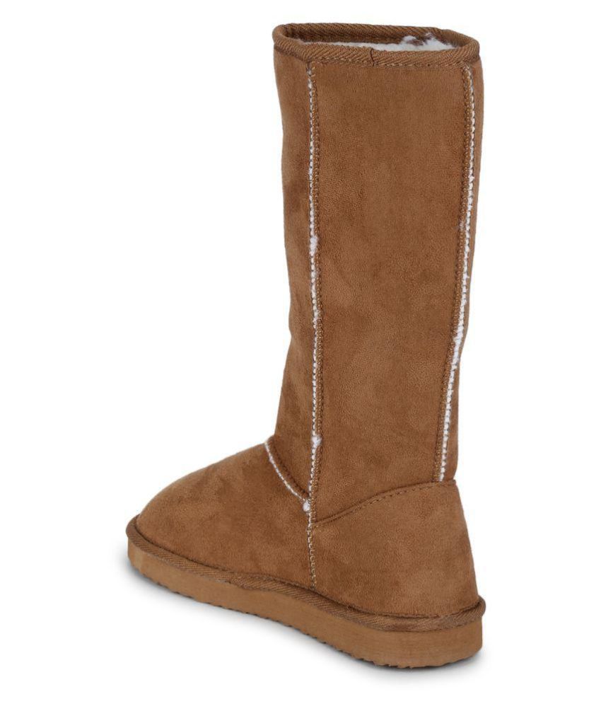 truffle collection beige boots