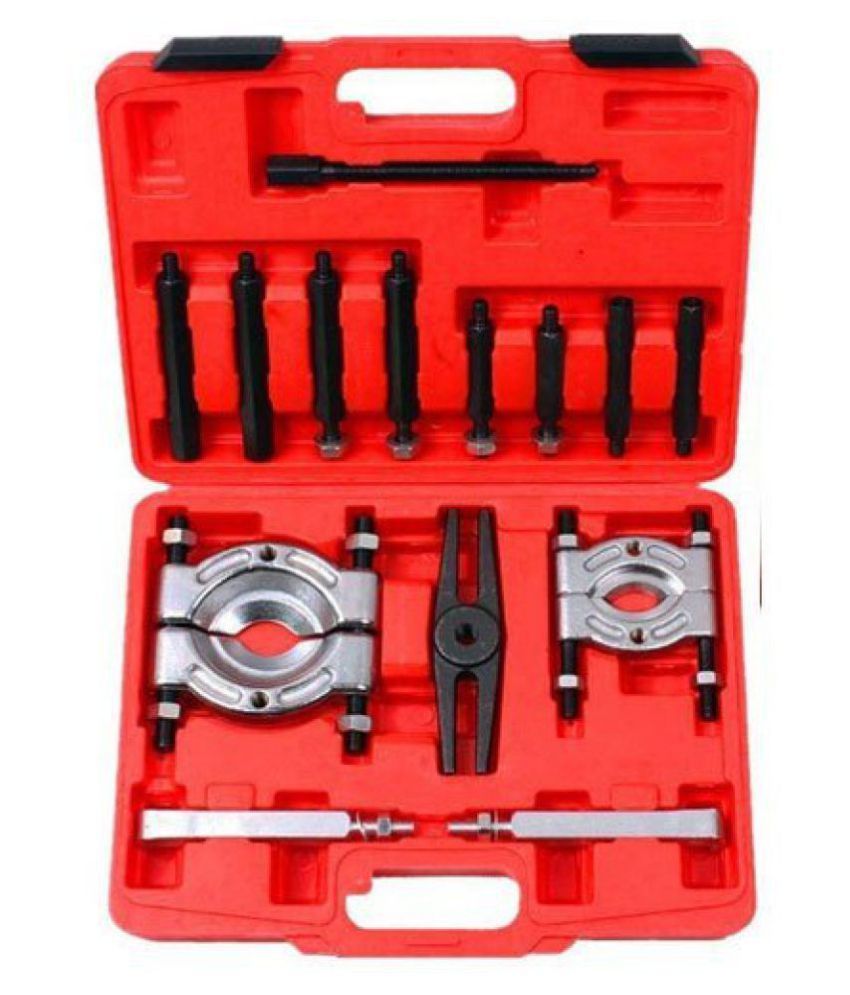 Dn D1013 Voltz Tools 14pcs Bearing Puller Capacity Bearing Separator Wheel Hub Axle Puller Pinion Bearing Removal Splitter Tool Kit