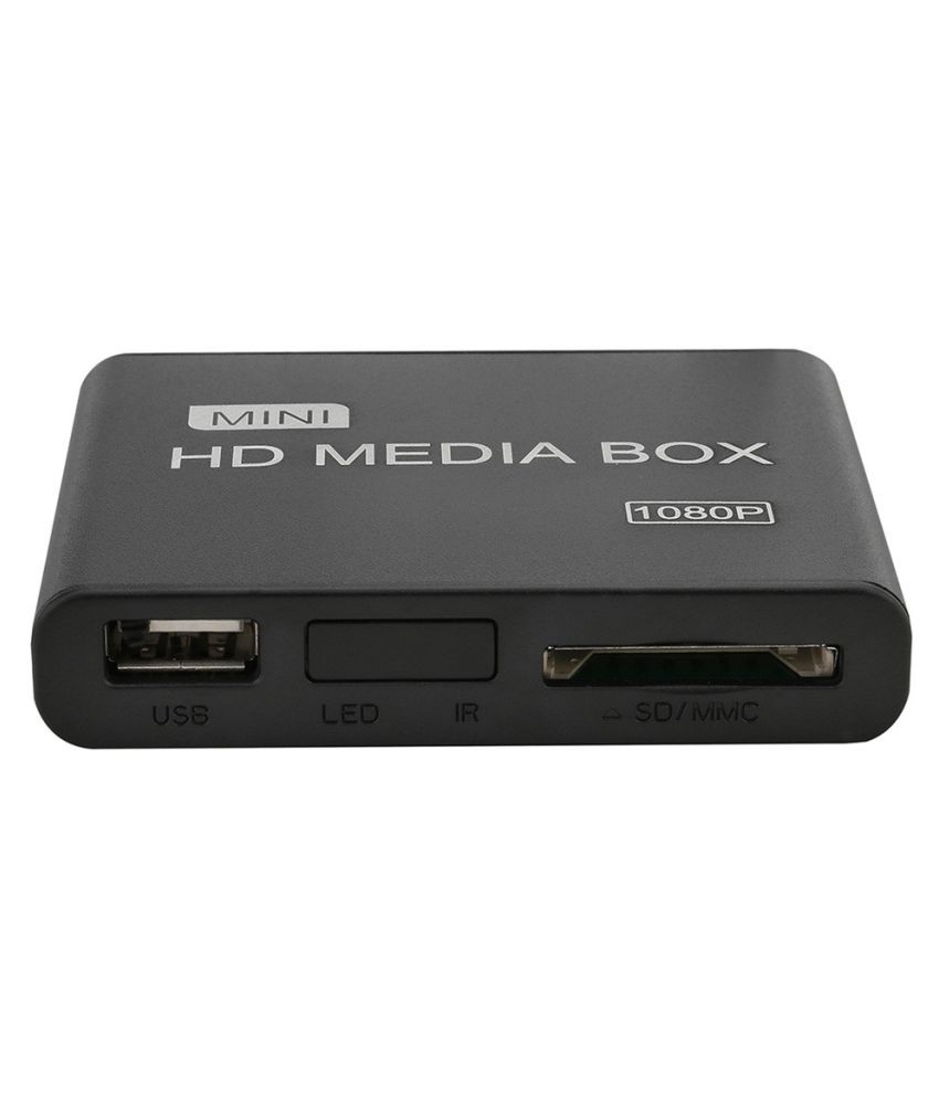 Mini HD 1080P Media Player BOX USB Media Box With HDMI AV MMC MKV AVI MOV MP4 