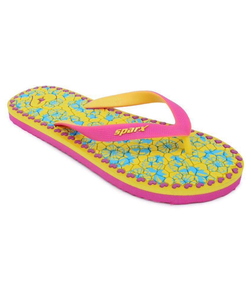 Sparx Yellow Slippers Price in India- Buy Sparx Yellow Slippers Online at Snapdeal