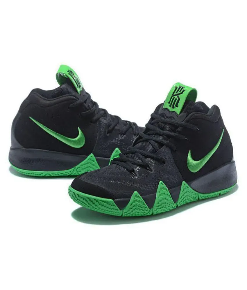 kyrie green and black