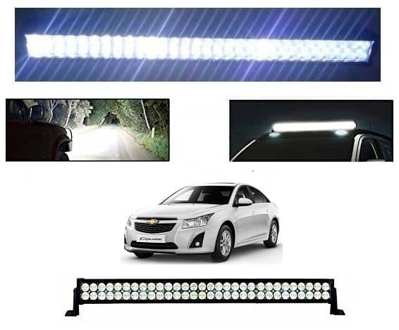 Trigcars Chevrolet Cruze Bar Light Fog Light 51Inch 120Watt: Buy ...