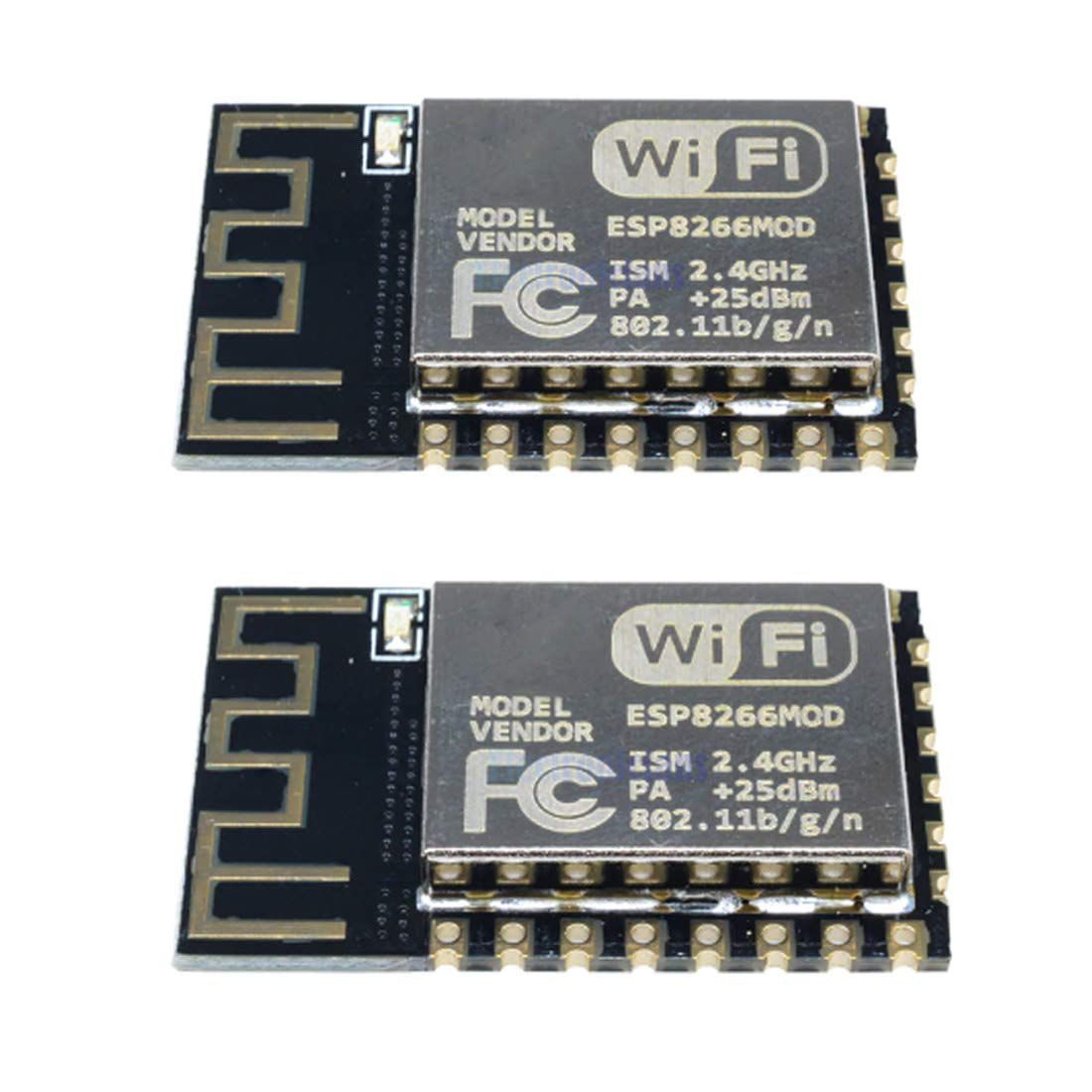 2 PCS of ESP8266 ESP-12F WiFi Serial Module Board for Arduino Wireless Transceiver Remote Port Network Development Board 