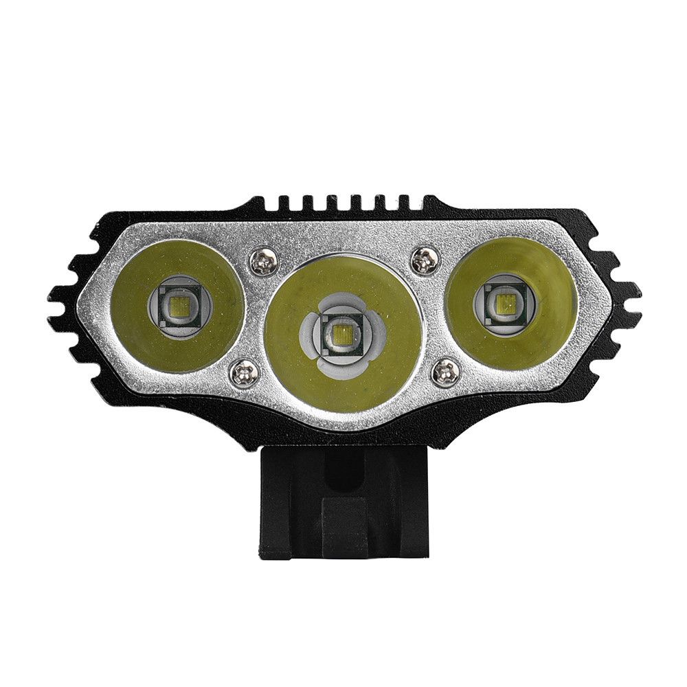Powerful 12000LM 3x XML T6 LED Head Bicycle Bike light Headlamp Lamp 6400mAh+AC