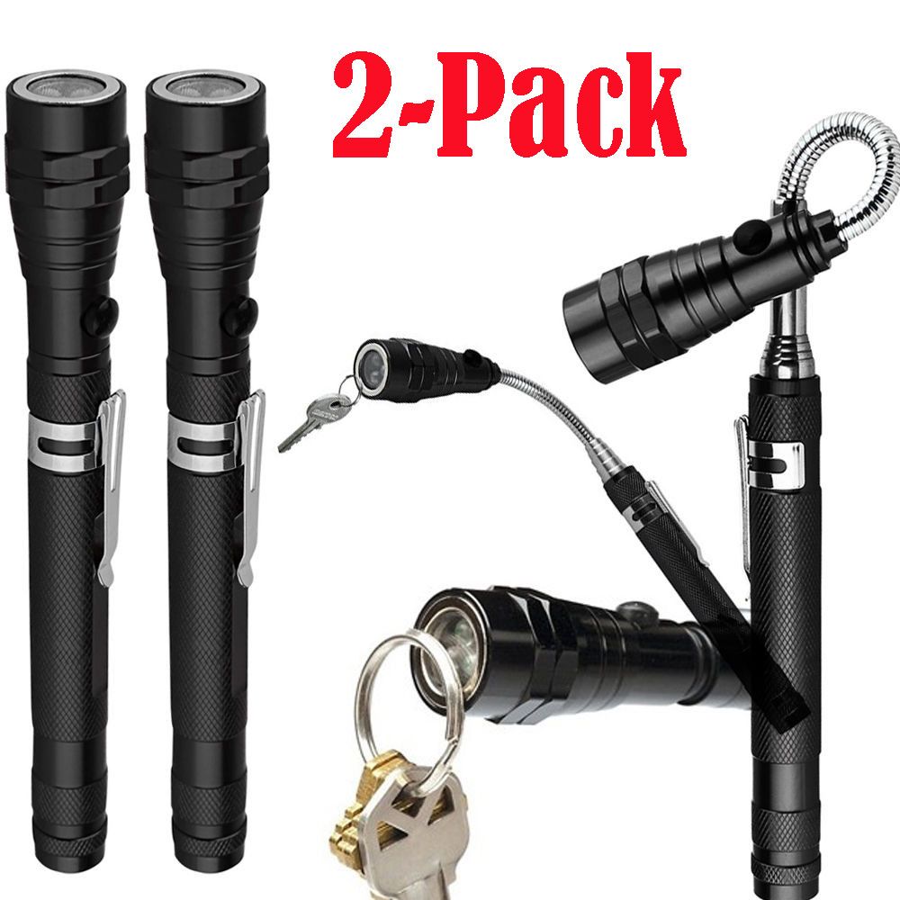 telescoping magnetic flashlight