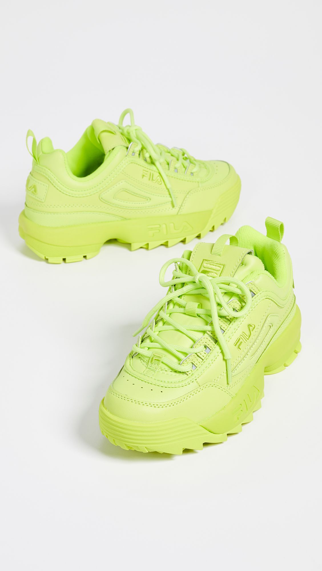 fila disruptor 3 green