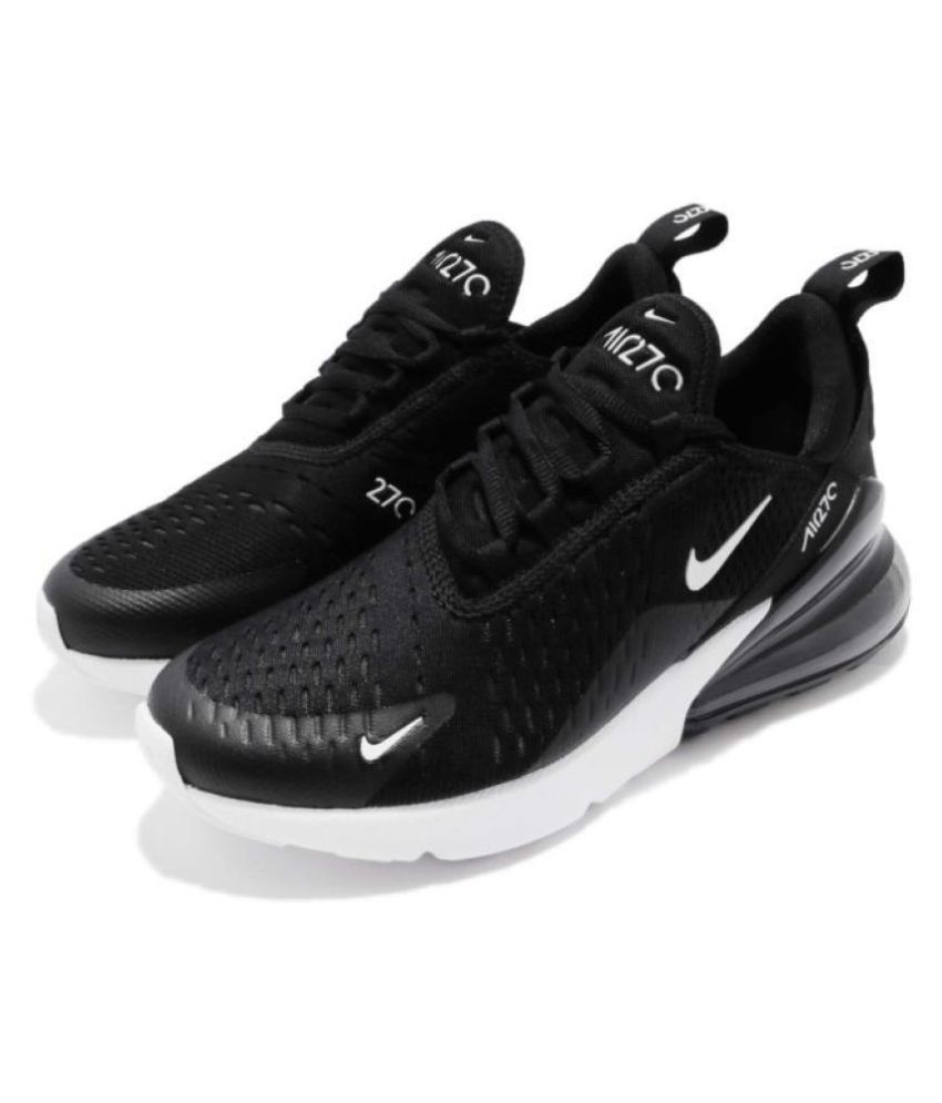 Nike Air 270 Black Running Shoes Buy Nike Air 270 Black