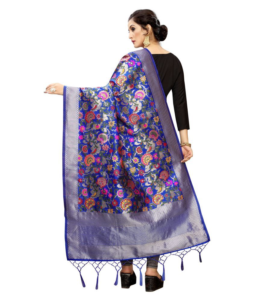 jacquard shirt and dupatta