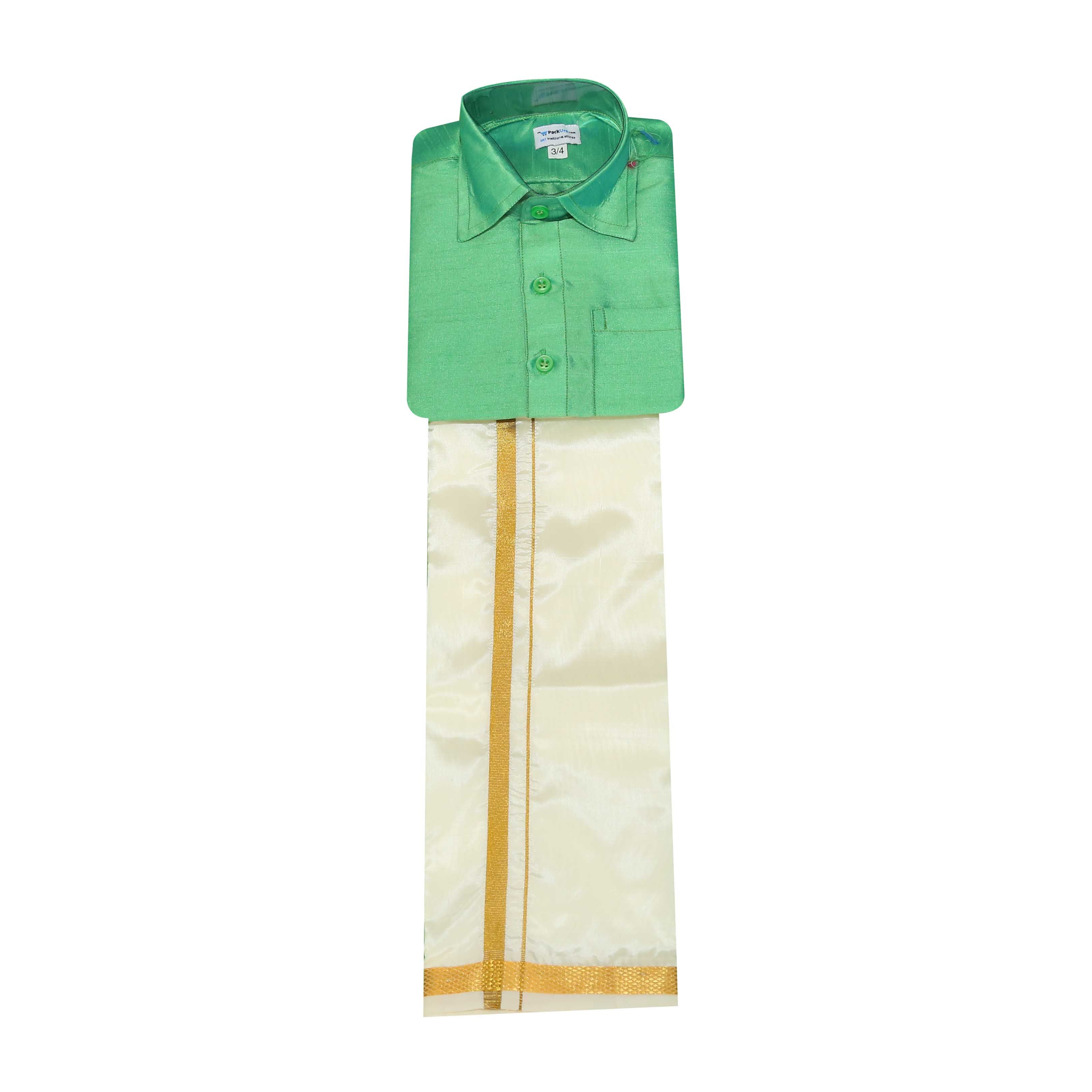 shirt and dhoti combinations