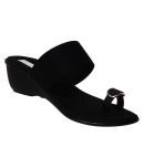 Feel It - Black Women's Slip On Heels