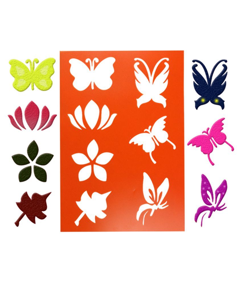 Airbrush Stencils Painting Scrapbooking Craft Template Diy Decor