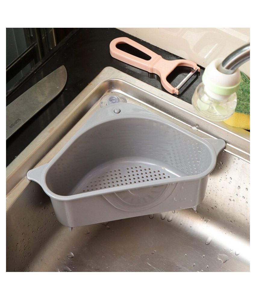 Plastic Dish Drainer Tray Kitchen Drain Basket Household Storage Rack Storage Basket For Kitchen Suction Cup Type Buy Plastic Dish Drainer Tray Kitchen Drain Basket Household Storage Rack Storage Basket For Kitchen Black plastic coated dish drainer (2011bk) : snapdeal