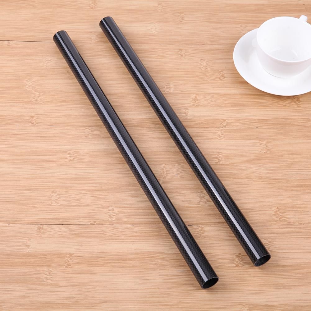2pcs Carbon Fiber Tube Aircraft Model Arm Tube Airplane Accessories