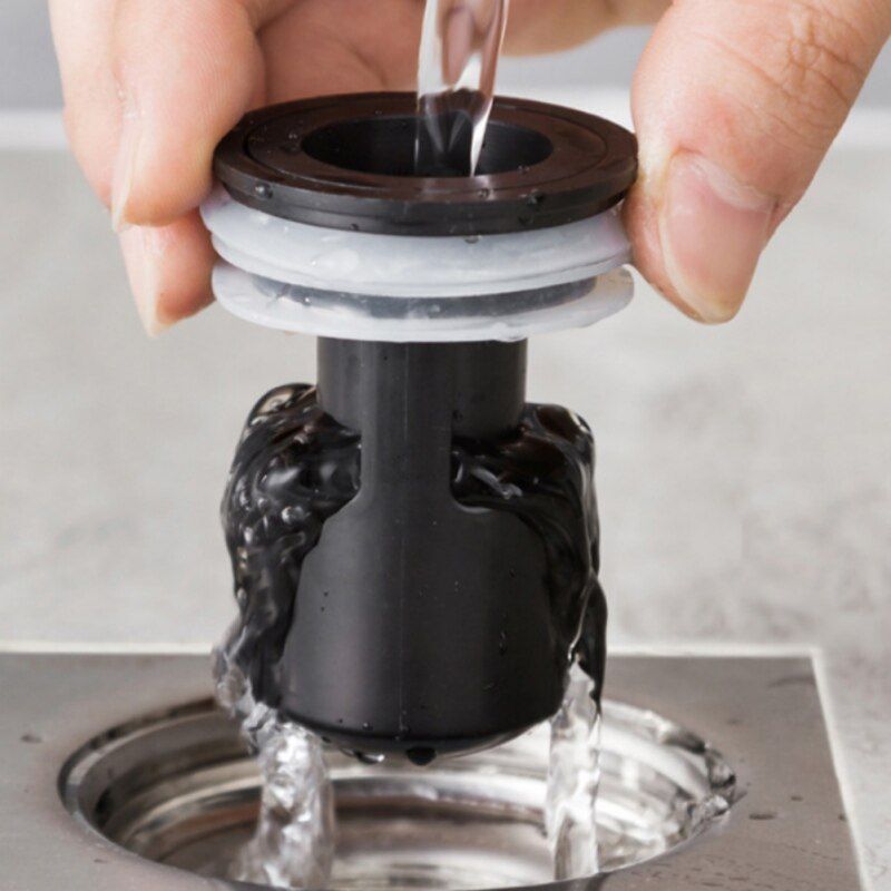 Kitchen Toilet Floor Drains Silicone Sewer Core Bathroom Deodorant