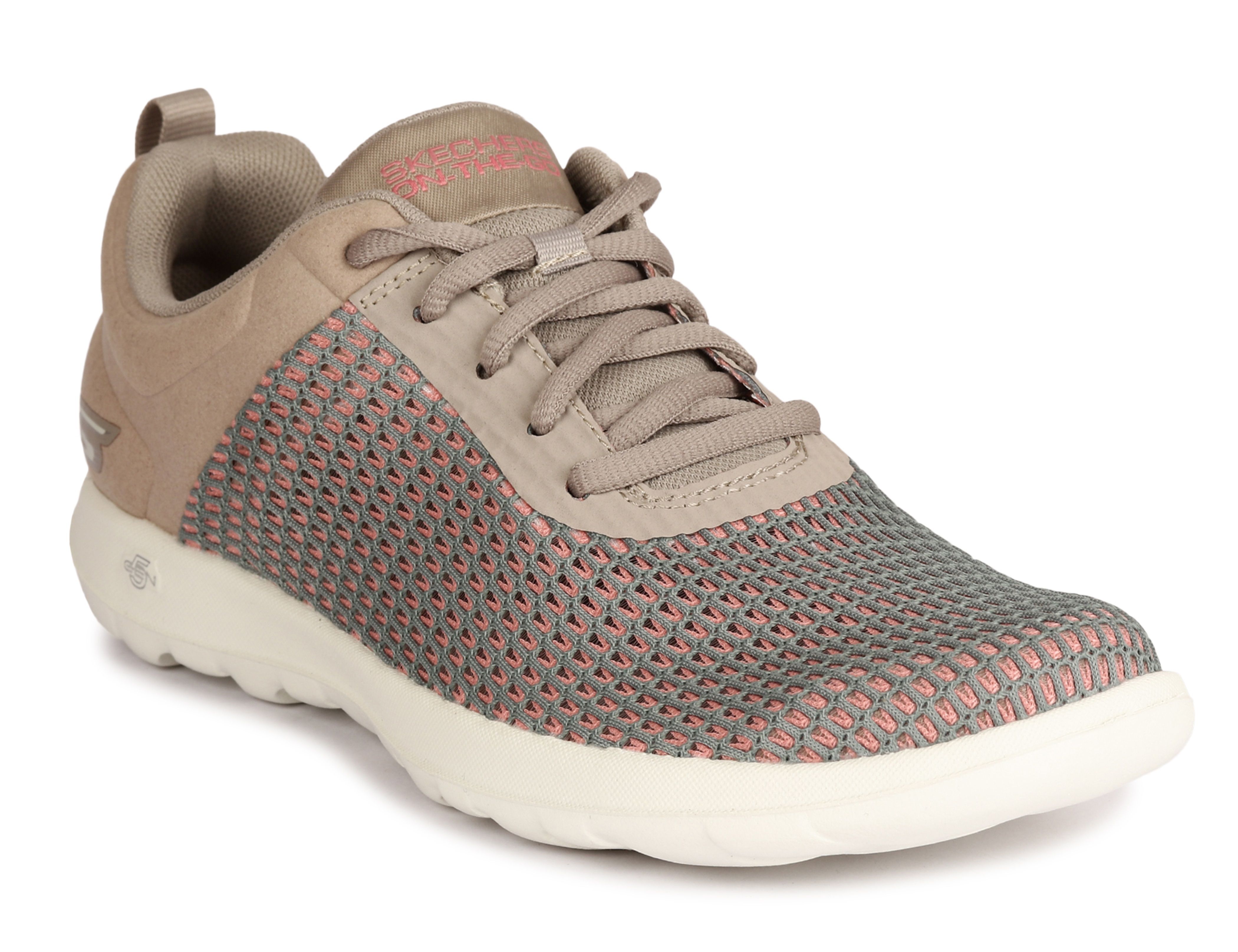 skechers go run 1 beige