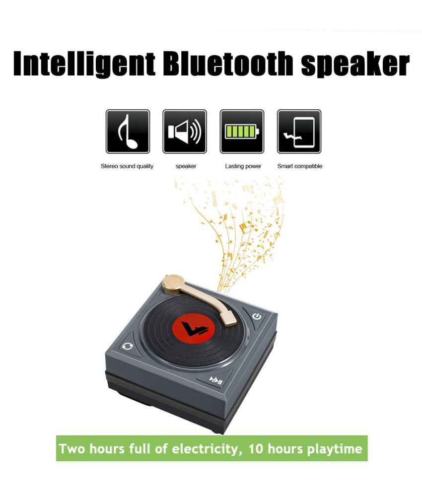 bluetooth speaker retro phonograph