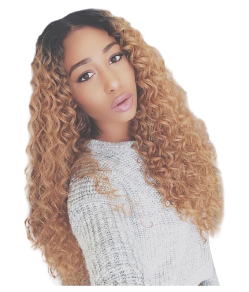 Synthetic Wig Long Wavy Hair Brown Wigs For Black Women Hair
