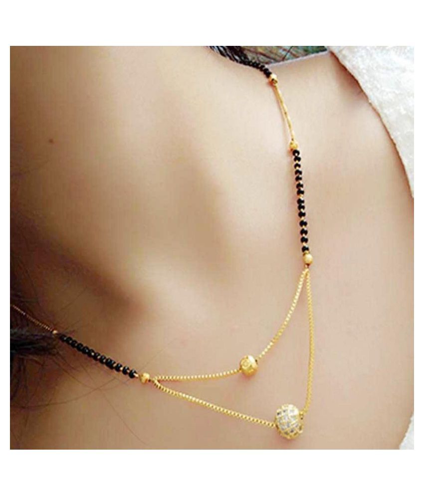 diamond fancy mangalsutra