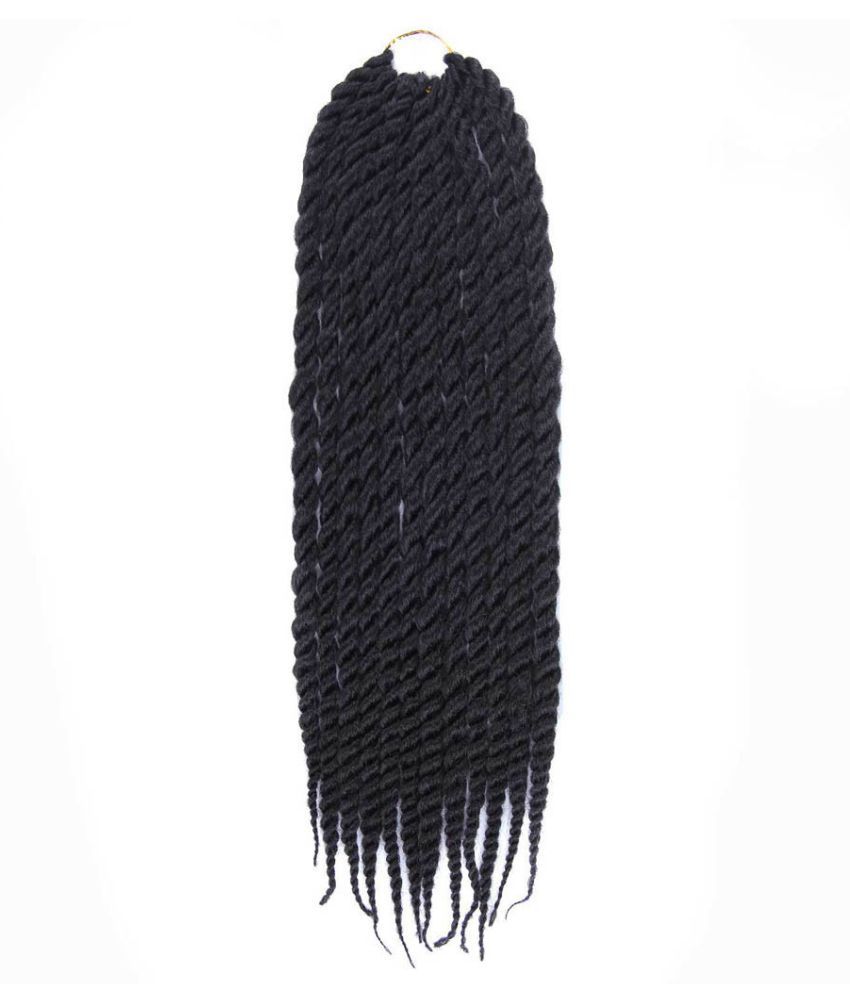 Fashion Pretty Woman Girl Gradient Color Crochet Braids Extensions