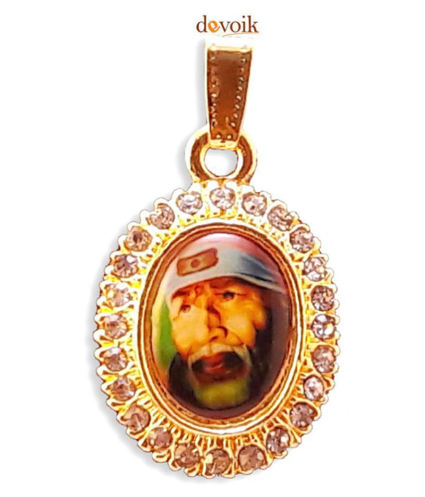 sai baba stone locket