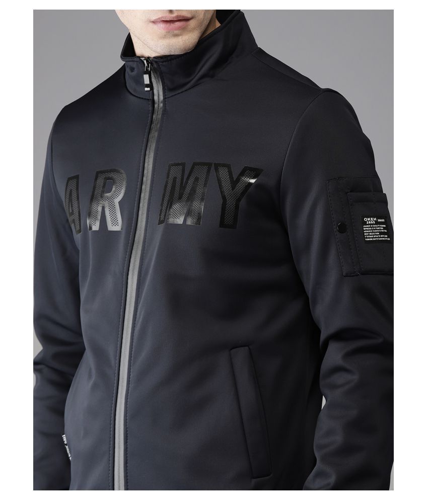 The Indian Garage Co. Navy Casual Jacket - Buy The Indian Garage Co. Navy Casual Jacket Online 