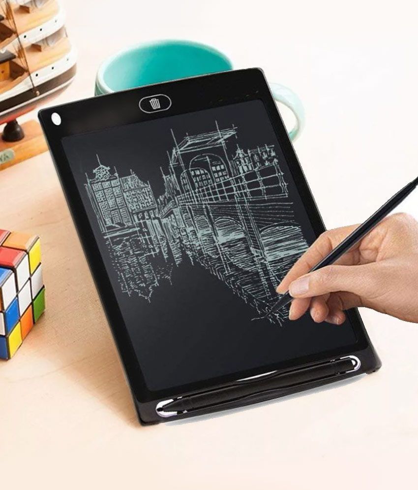     			8.5 inch LCD Writing Pad Tablet Electronic Writing pad Drawing Board (Black) LCD Writing Tab lcd writing board, lcd writing