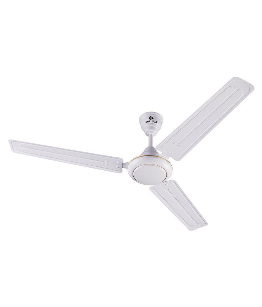 Bajaj 1200 Tezz 1200 MM Ceiling Fan White Price in India ...