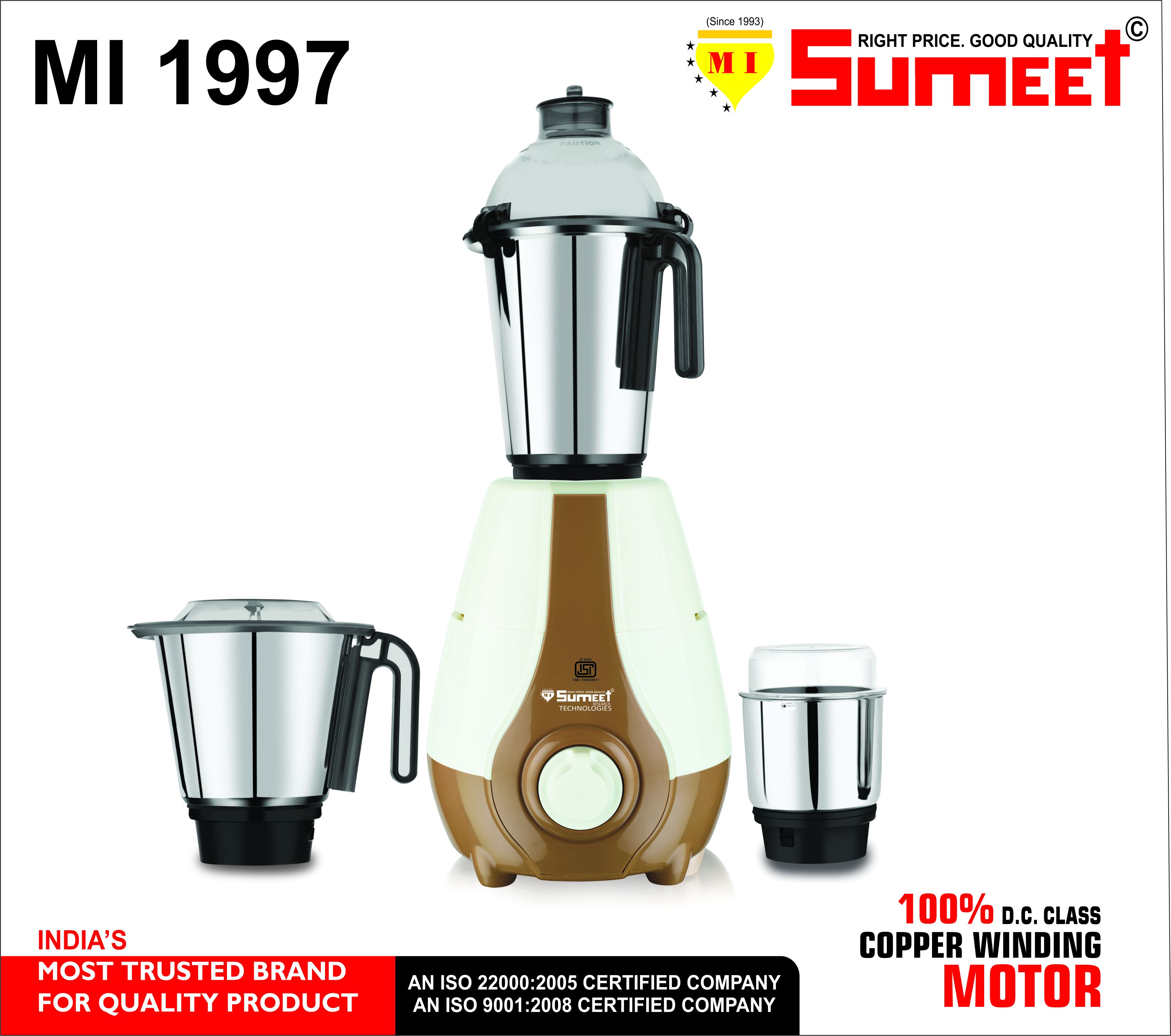 mi sumeet mixer grinder