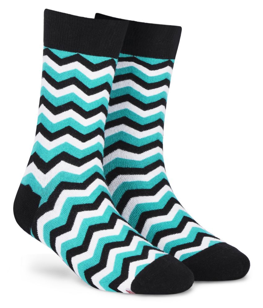     			Dynamocks Multi Casual Full Length Socks Pack of 1