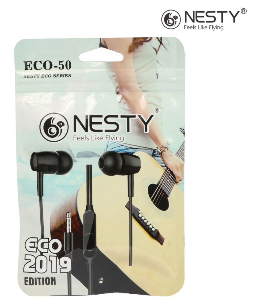 nesty ECO-50 In Ear Wired Earphones 