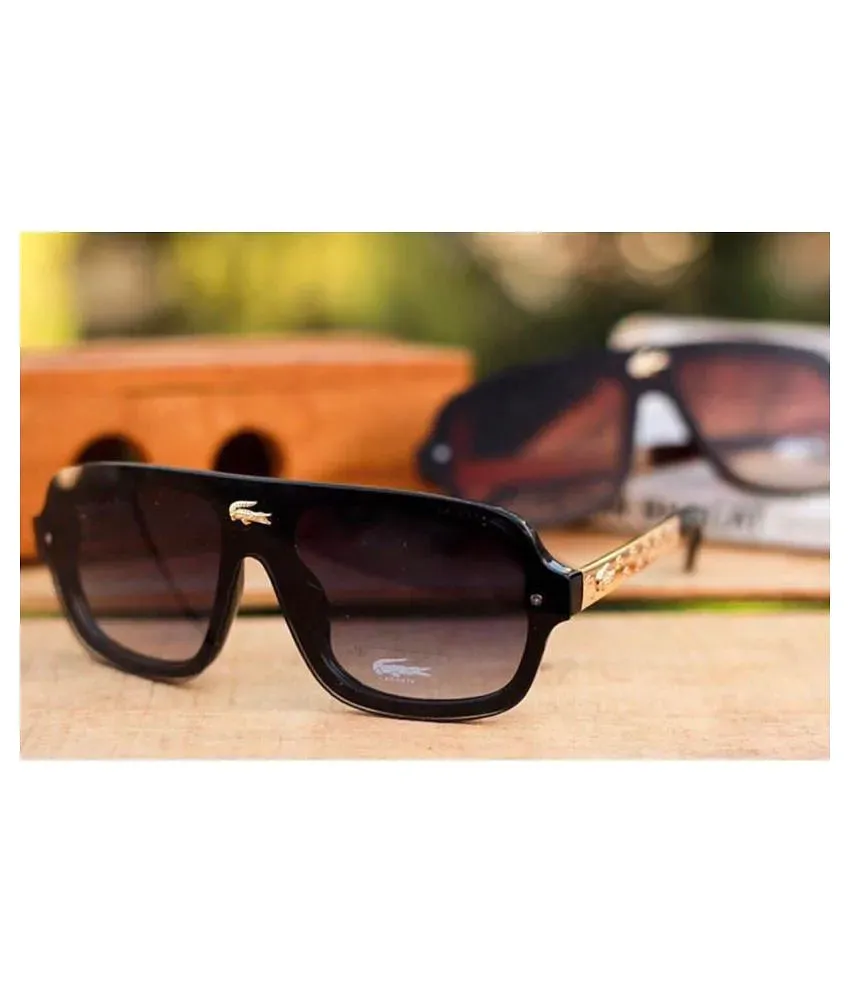 BAJERO Black Square Sunglasses LACOSTE 0129 Buy BAJERO